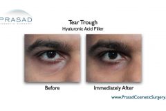tear trough filler before and after pics