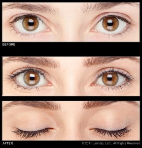 Lashdip For Eyelashes Before and After